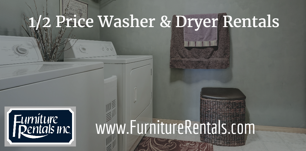 Half Price Washer and Dryer Rentals GA SC NC